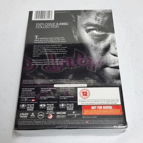 The ultimate Bourne collection DVD filmer box NY oöppnad