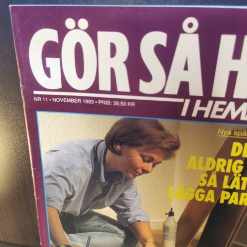 Gör Så Här I Hemmet - nr 11 November 1993