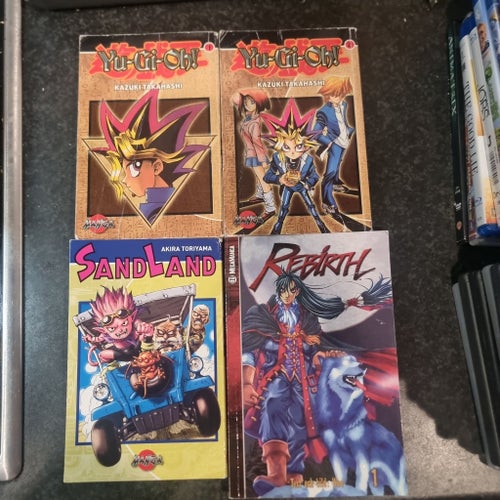Yu-Gi-Oh! Volym 1 och 2, Sandland & Rebirth 1