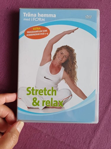 DVD Träna hemma med i FORM - Stretch & Relax DVD