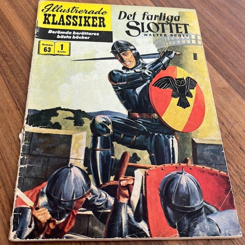 Illustrerade Klassiker Nr 63 Det farliga slottet