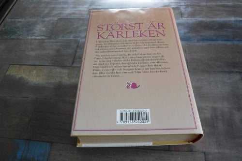 Störst är kärleken författare Barbara Taylor Bradford