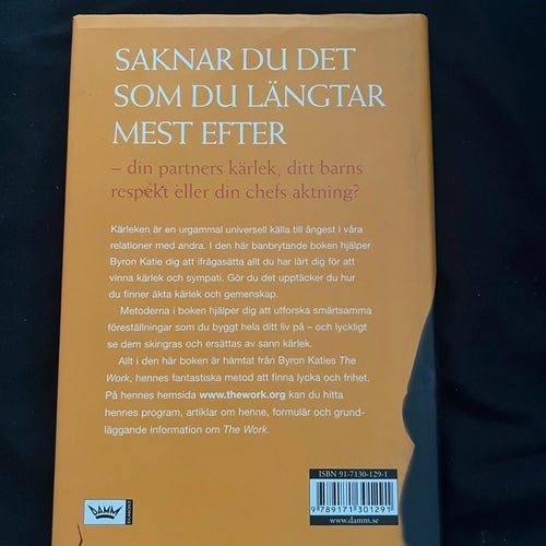 Behöver jag din kärlek? av Byron Katie, 2007