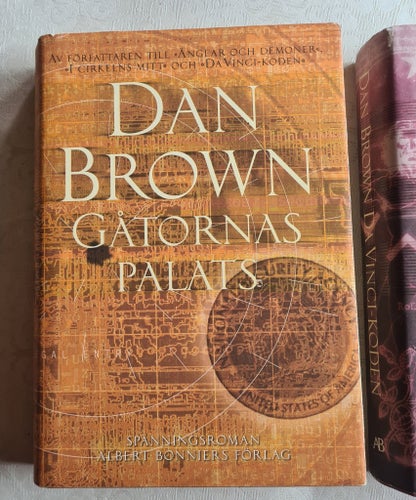 Dan Brown - Gåtornas Palats, Da Vinci-koden, Begynnelse (2004, 2005, 2017)