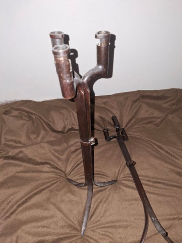 Trench Art candelabra