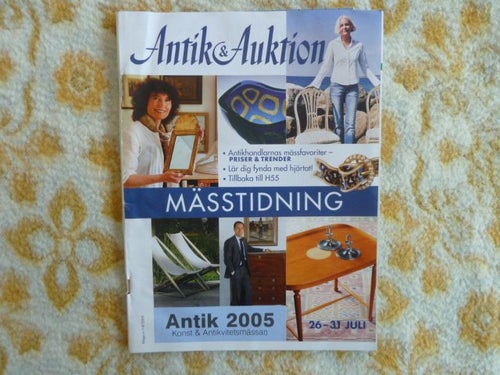 ANTIKA & AUKTION, NR 7-8, 2005,