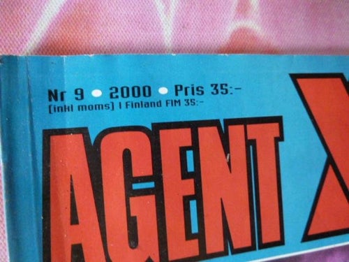AGENT X9, NR 9-2000, TIDNING