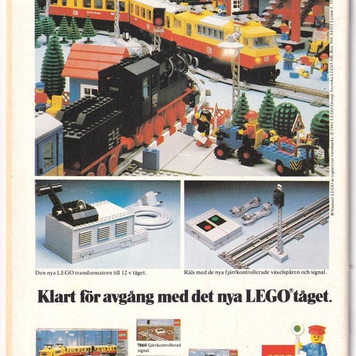 Fantomen 1981-22 Lego Reklam