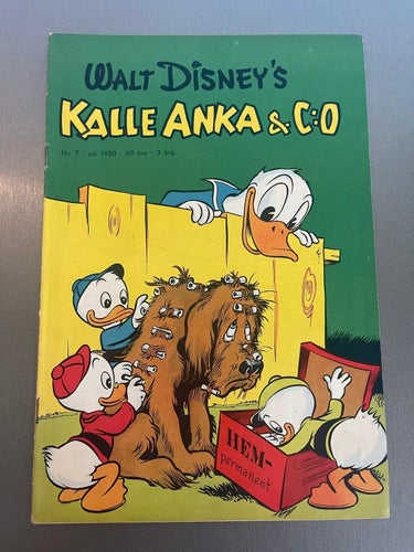 * KALLE ANKA , Nr 7   - 1950 *