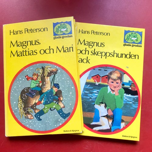 MAGNUS, MATTIAS OCH MARI + MAGNUS OCH SKEPPSHUNDEN JACK Hans Peterson