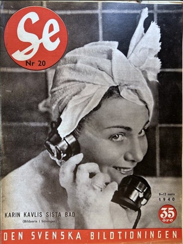 Se 20 1940 Antuna, Signe Hasso, Karin Kavli, Josef Waltin, Olof Tingvall