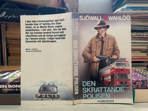 Den skrattande polisen av Maj Sjöwall, Per Wahlöö, bok, Very good plus