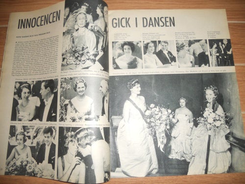 Idun nr10 1961 kungligt Grand Hotel Royal, mode, Gunnar Björnstrand