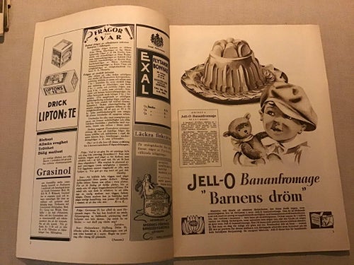 HUSMODERN NR 24 1930 EDA GLAS REKLAM,SKOKLOSTER,PRINS GUSTAF,SERVERINGS VAGN