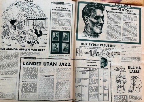 Året Runt / Vårt Hem 1956 – 4 nr inkl julnummer – retro