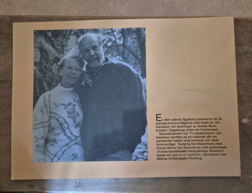 En liten skånsk fågelbok av Jan Danielson, Annika Blom