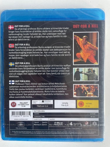 Out for a Kill (Blu-ray) Fabriksforseglet