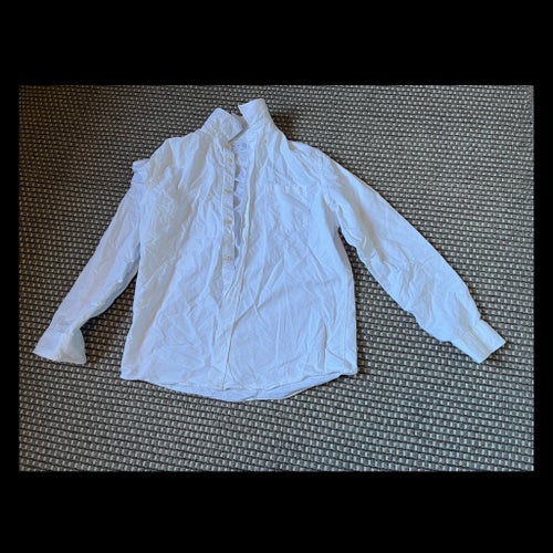Vit button down-skjorta, Asket, begagnad
