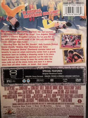 Breakin' 2: Electric Boogaloo (1984) Sam Firstenberg med Lucinda Dickey,