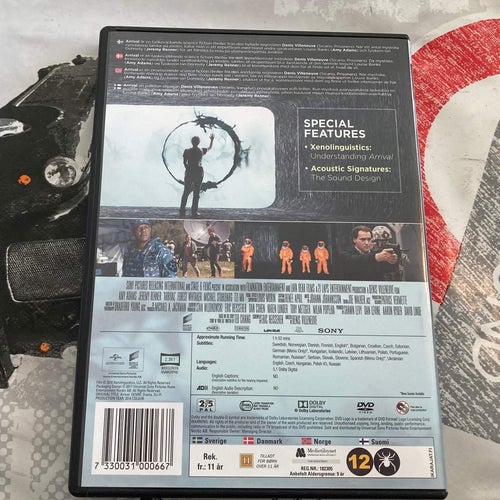 DENIS VILLENEUVES ARRIVAL (2016) SVENSK UTGÅVA I NYSKICK!