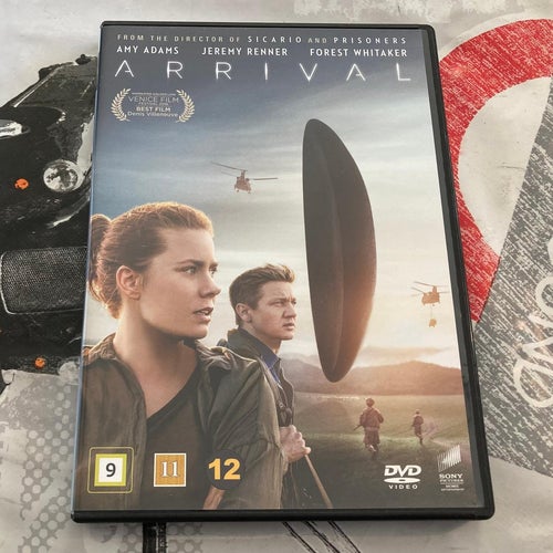 DENIS VILLENEUVES ARRIVAL (2016) SVENSK UTGÅVA I NYSKICK!