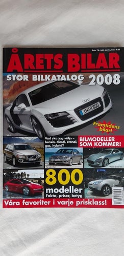 Årets bilar 2008 - bilkatalog typ "Alla bilar"