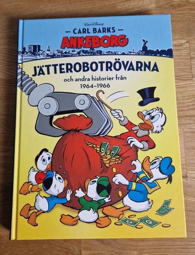 Carl Barks Ankeborg Jätterobotrövarna 1964-1966 Ny skick olästa!