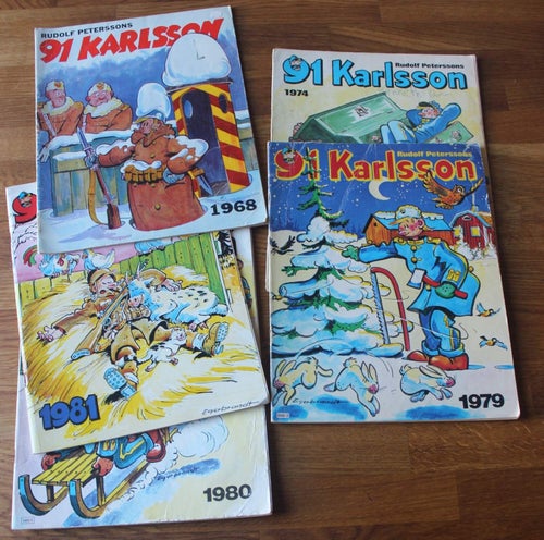 Blandat 91:an 5 st Julalbum 1968-1981