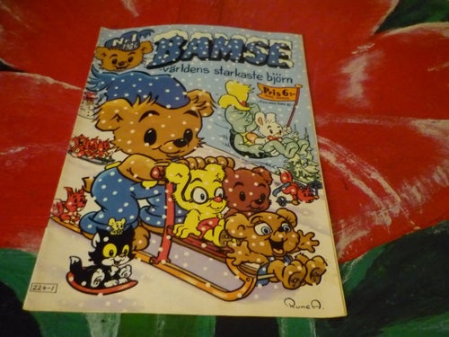 TIDNING, BAMSE, NR 1 - 1986