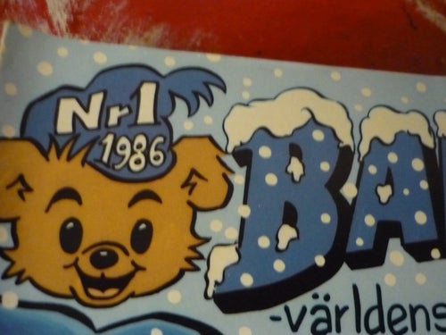 TIDNING, BAMSE, NR 1 - 1986