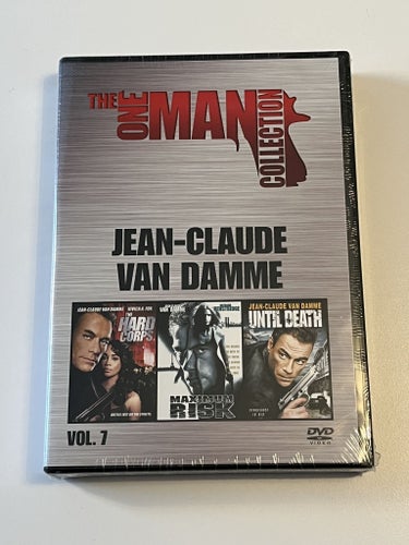 Jean-Claude Van Damme / Vol.7 /3 movies. Inplastad DVD-box