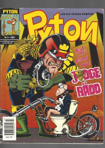 Pyton 3 1991 skick vg