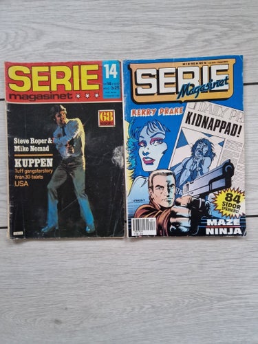 Seriemagasinet nr 14, 1977 & nr 4 1992