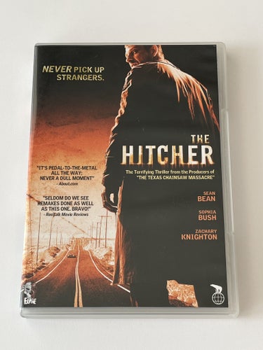 The hitcher (Sean Bean & Sophia Bush, 2007). Beg. DVD