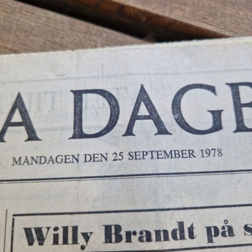 Svenska Dagbladet 25 september 1978