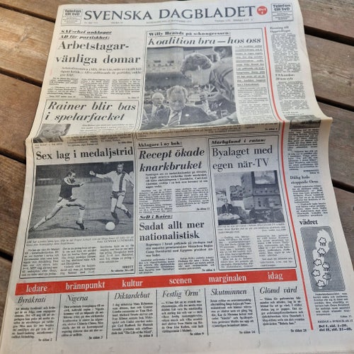 Svenska Dagbladet 25 september 1978