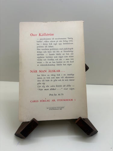 Owe Källström – När man älskar… | 1963 | Carls Förlag