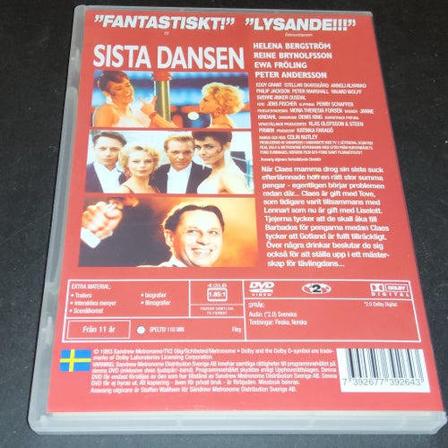 Sista dansen - DVD