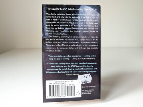 Shadows of Self | Brandon Sanderson | Mistborn #5 | Fantasy | Pocket