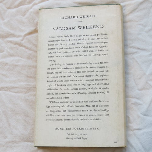 Våldsam Weekend av Richard Wright, 1959