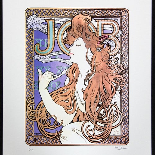 ALPHONSE MUCHA - "JOB" - BEGRÄNSAD UPPLAGA