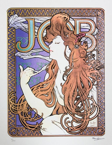 ALPHONSE MUCHA - "JOB" - BEGRÄNSAD UPPLAGA