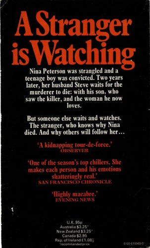 A Stranger is Watching av Mary Higgins Clark