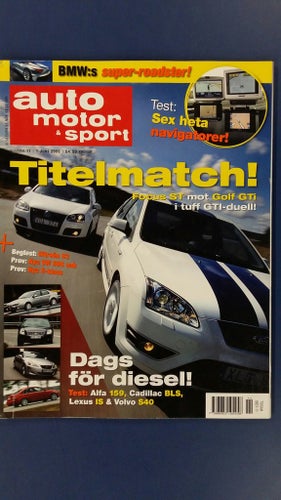 Auto motor & sport 11 2006: Mercedes CLS 350 CGI + E 63 AMG + E-klass, VW Eos