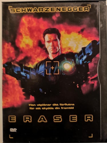 Eraser (1996) Charles Russell med Arnold Schwarzenegger och James Caan.