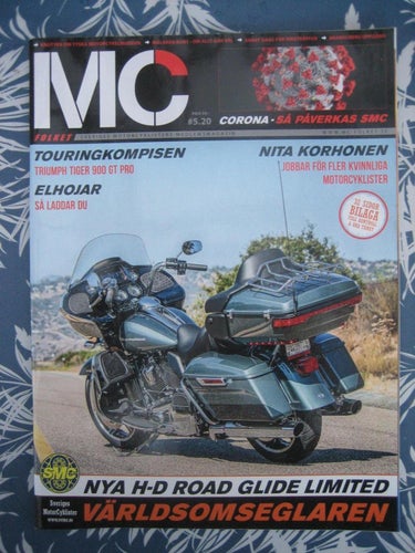 MC Folket Nr:5-2020(Triumph Tiger 900 GT PRO, H-D Road Glide Limited)
