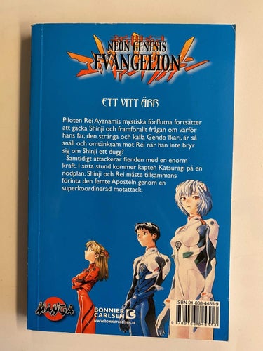 Neon Genesis - Ett vitt ärr - Evangelion - Manga
