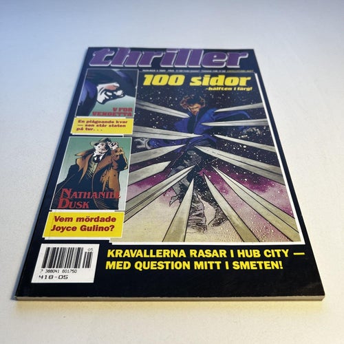 Thriller nr 5 1989, oläst toppex! NM