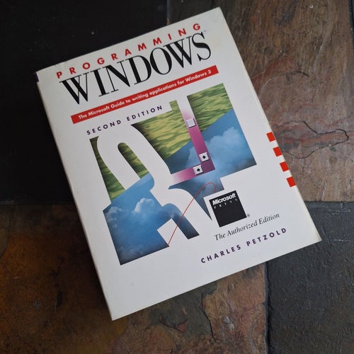 Programming Windows, Petzold Second Edition 1990, VG+
