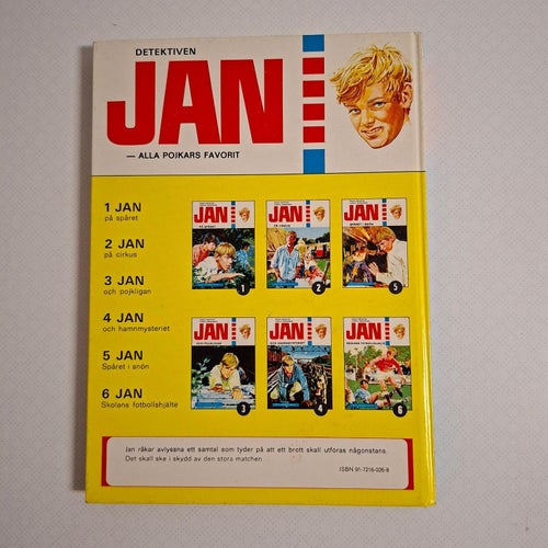 Jan - skolans fotbollshjälte (sv 1a) toppex.